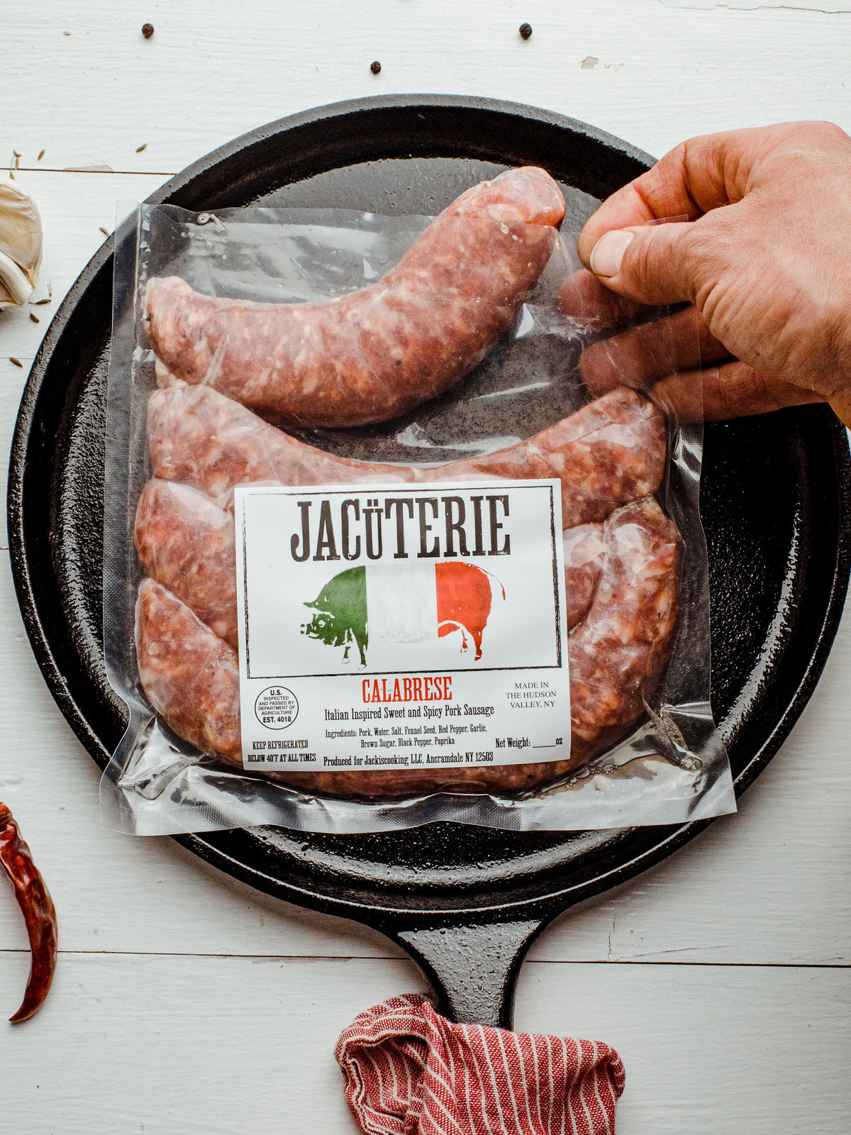 JACÜTERIE fresh sausage, handcrafted in the Hudson Valley