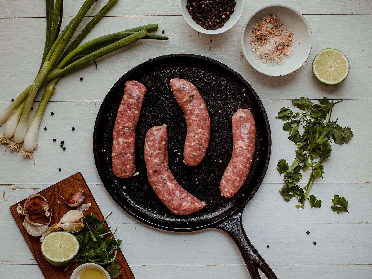 JACÜTERIE Maple Jalapeño sausage, handcrafted in small batches